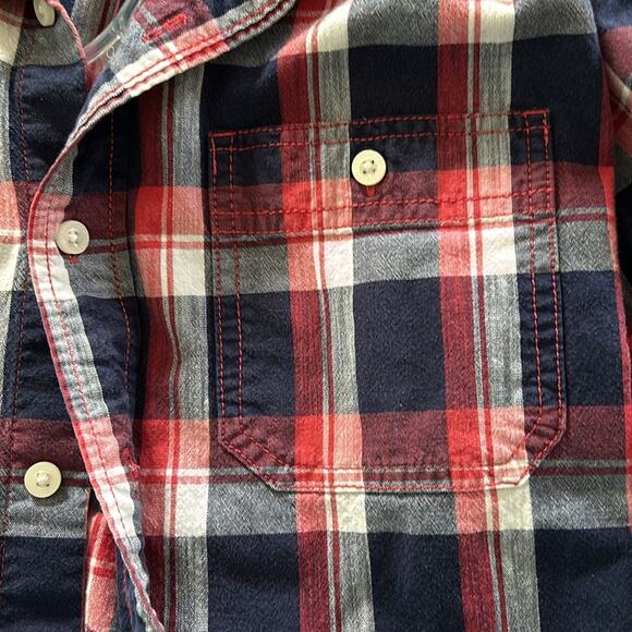 Wrangler men’s size L button down, long sleeve shirt, 2 pockets, - Picture 7 of 11